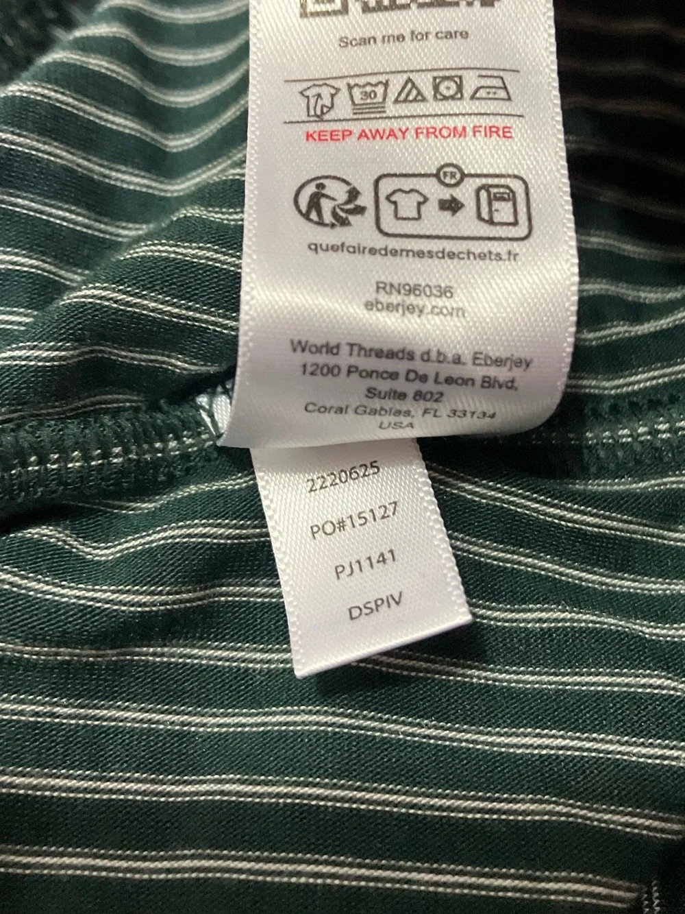 Eberjey Pajama Top & Pants Set - Picture 6 of 9